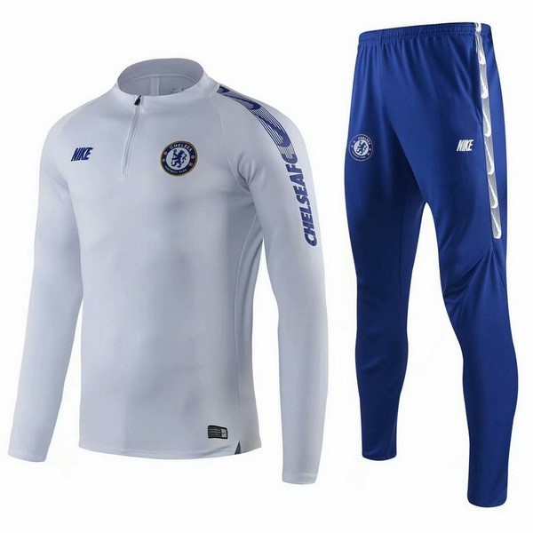 Chandal Niños Chelsea 2019-20 Azul Gris